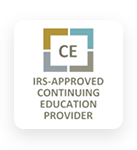 IRS-APPROVED CONTINUING EDUCATION PROVIDER